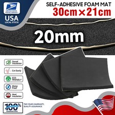 Car Engine Hood Firewall Heat Shield Insulation Sound Deadener Deadening Pad Mat