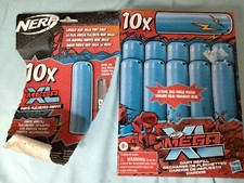 Nerf MEGA XL Dart Refills For all Mega XL Blasters refills Blue Never Used
