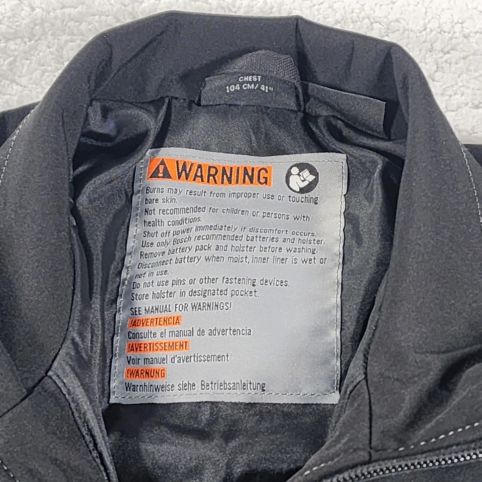 博世 12 V Max 女式加热夹克大号隔热防雨防风 — 第 2/4 张图片