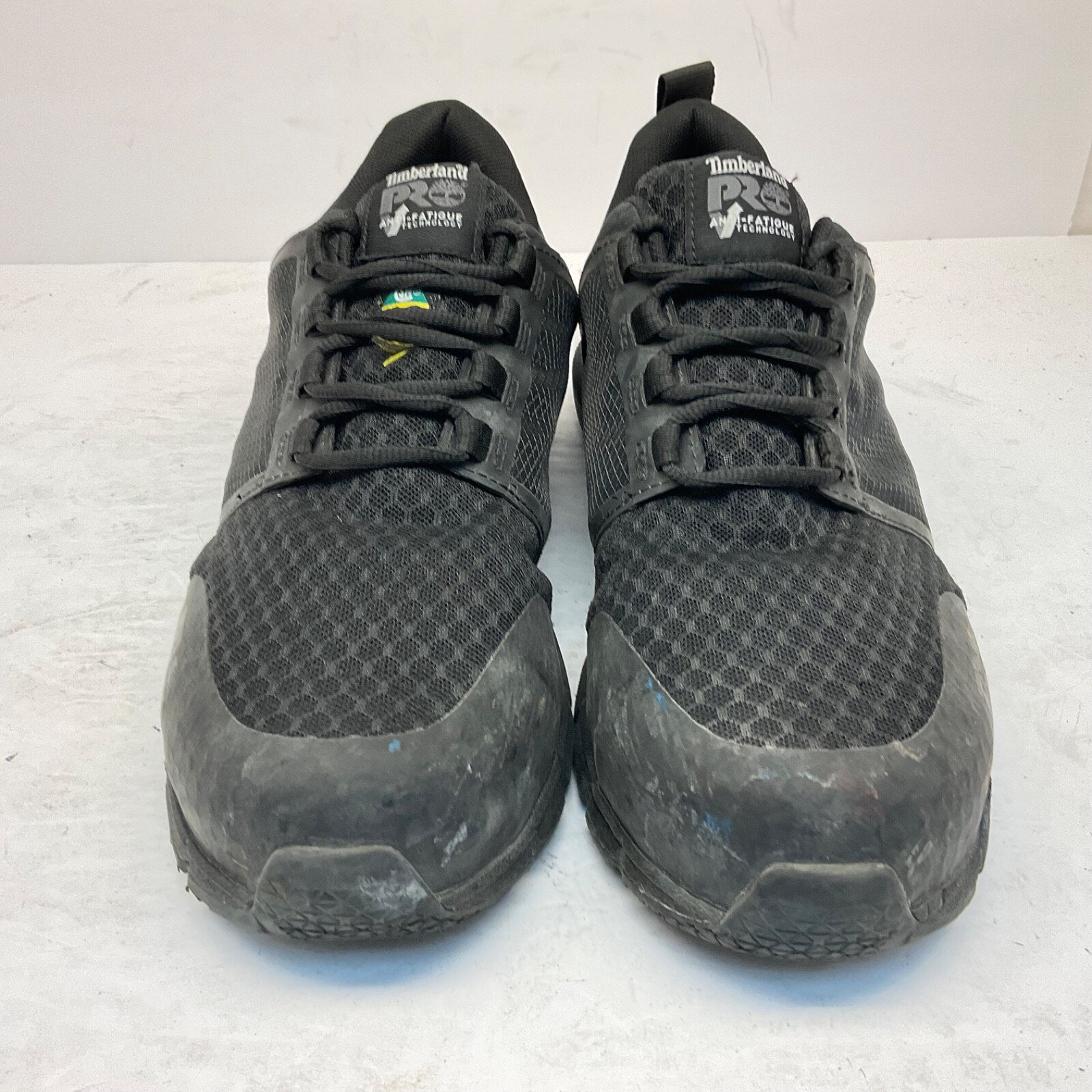 Timberland PRO Men's Radius Comp Toe Work Shoes A2A55 Black/Black Size 10.5W image 2