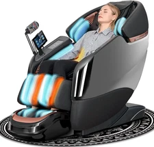 Massage Chair Full Body, 2025 Zero Gravity Sl-Track Shiatsu Massage Chairs Recli