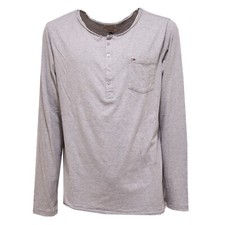 9244S men's jersey TOMMY HILFIGER grey vintage effect t-shirt men