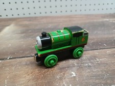 Thomas the Train And Friends Percy 6 Wooden Tank Engine Railroad Car Magnetic