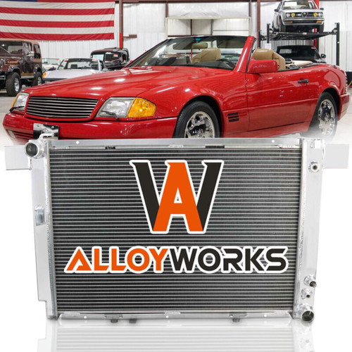 Aluminum 3 Row Radiator For MERCEDES BENZ 500SL SL500 R129 5.0L V8 AT ...