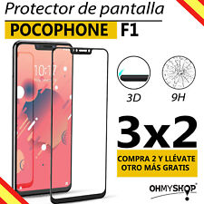 Protector Pantalla Xiaomi Pocophone F1 Cristal Templado 3D 9H Pantalla Completa
