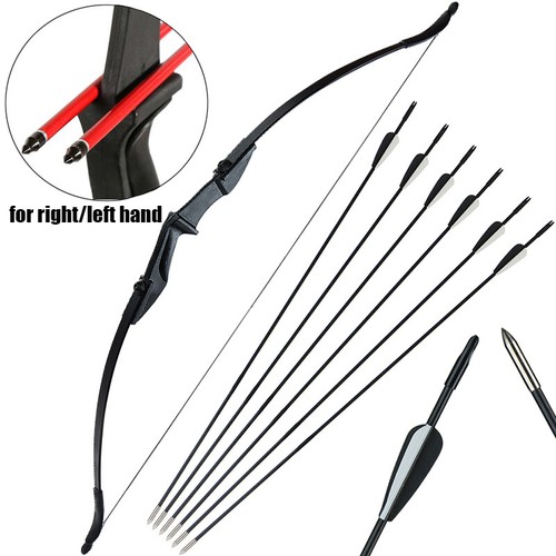 57" Takedown Recurve Bow 20-40lbs&12xArrow Bow Set Archery Hunting for R/L Hand - Picture 11 of 23