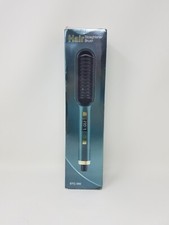 Hair Brush Straightener SYC-580 - Green - Open Box