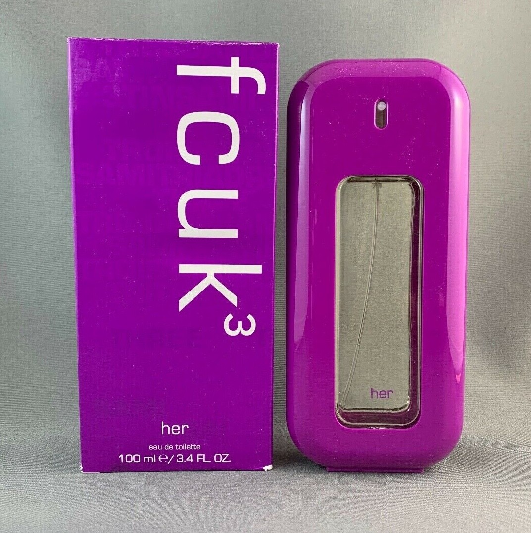 FCUK for Her 100ml oz Eau de Toilette Spray Women Perfume