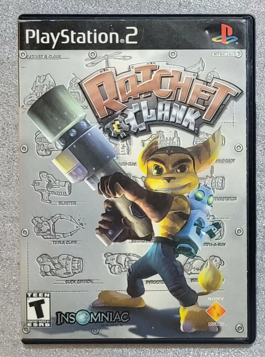 Sony Playstation 2 PS2 - Ratchet & Clank - Black Label USED no manual