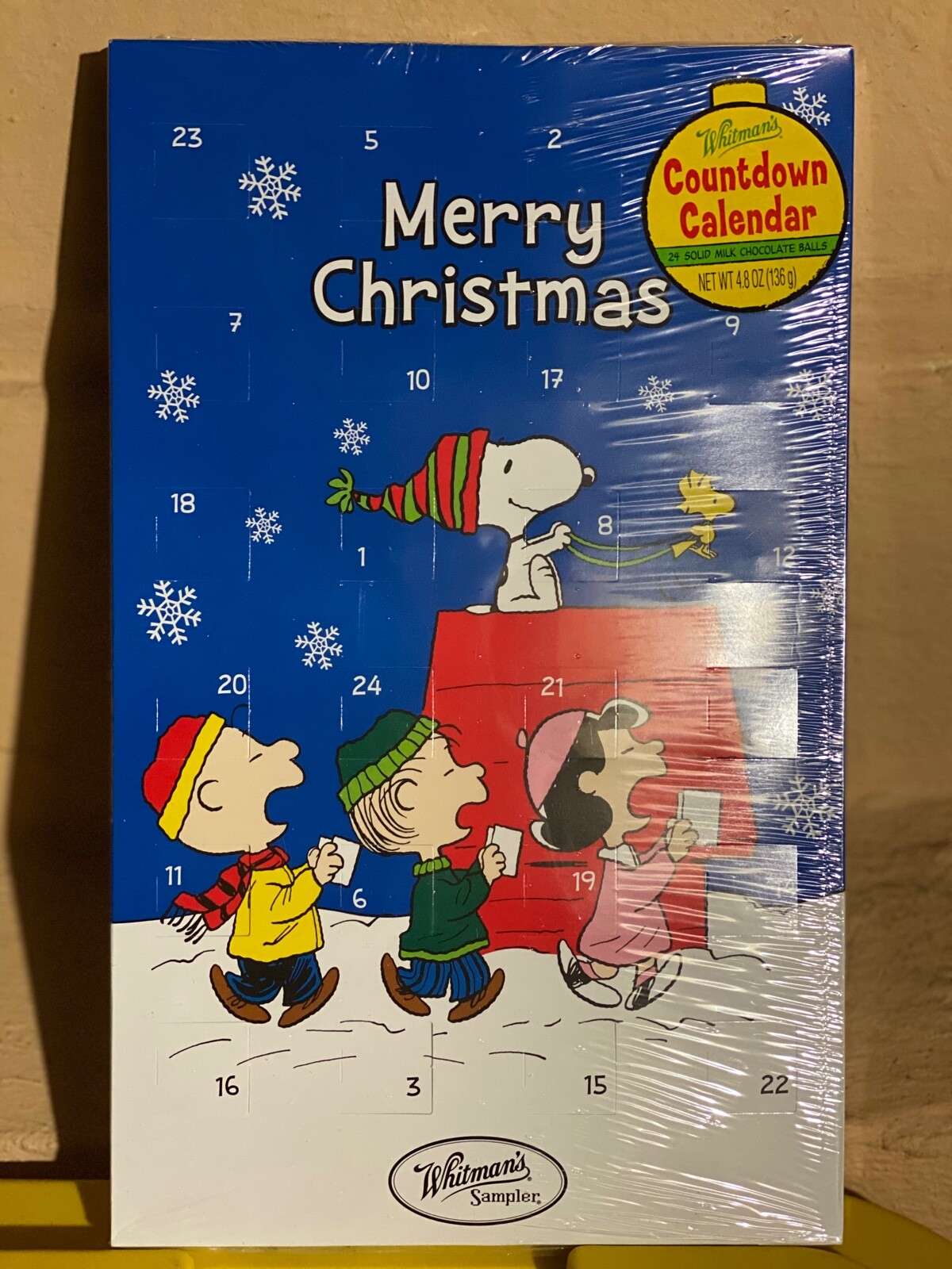 Charlie Brown Christmas Countdown Calendar by Whitman's | eBay