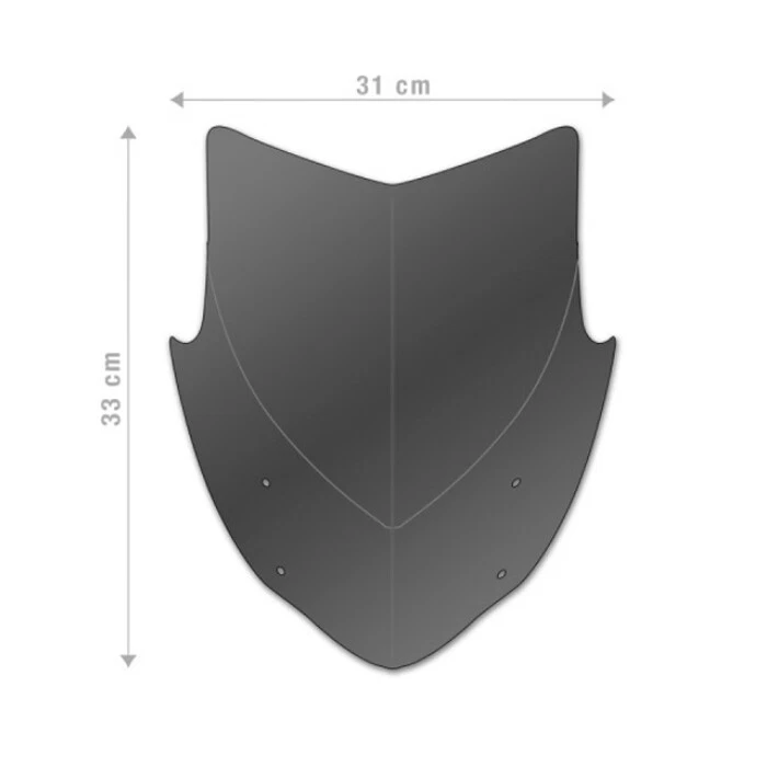 Coupolino ''AEROSPORT'' [BARRACUDA] - Kawasaki ER-6N 650 (2009-2011) - KE6300/09 - Photo 2/2