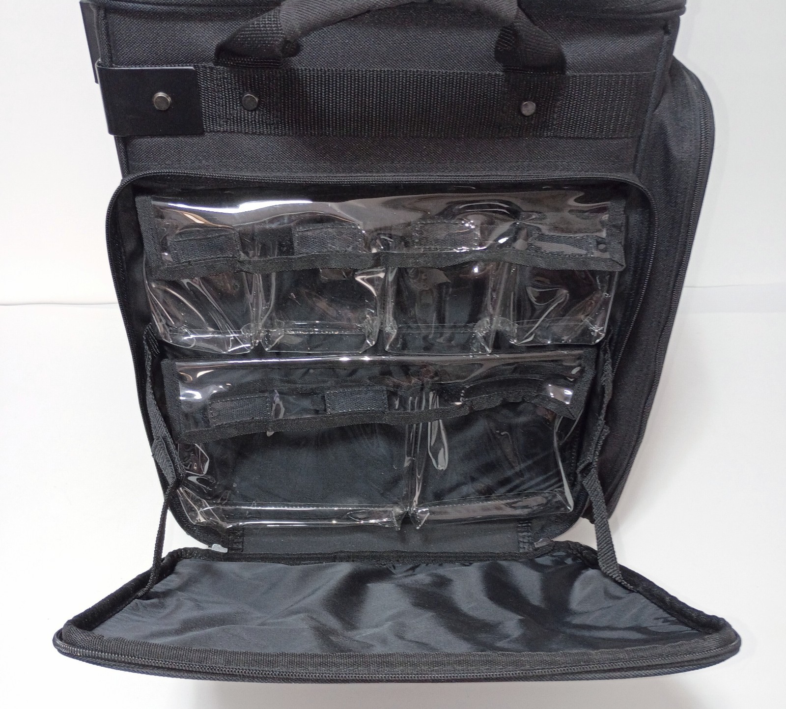 CROP-IN-STYLE XXL Rolling Tote Scrapbook Art Craft Storage Organizer Luggage Bag