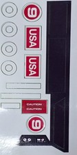 Major Matt Mason UNITREAD SPACE HAULER Sticker   Reproduction, peel  Stick