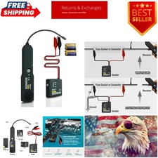 Cable Tracker Electrical, Auto Circuit Tester,Short Open Finder Wire Breaker ...