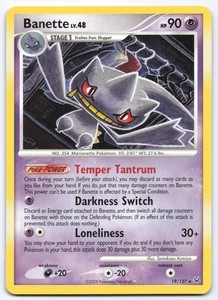 Banette 19/127 Platinum Rare