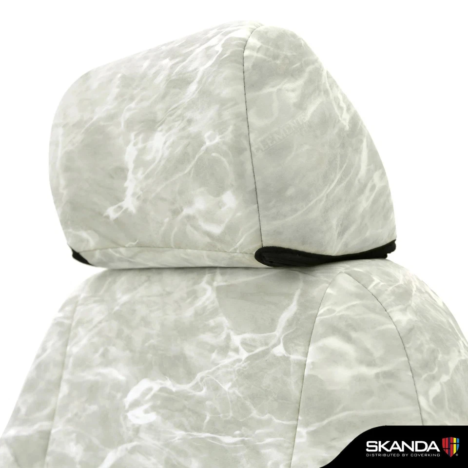 For GMC Sierra 3500 HD 15-19 Seat Cover Mossy Oak 2nd Row Elements Bonefish Foto 2 de 4