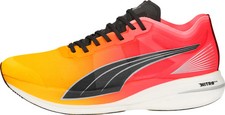 Puma Deviate Nitro Elite Mens Running Shoes Yellow Lightweight Racing Trainers
