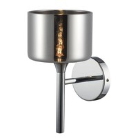 Chrom Durchsichtig Glamour Moderne Wandleuchte Leuchter 1X28W/G9 14X27,5 [Cm]