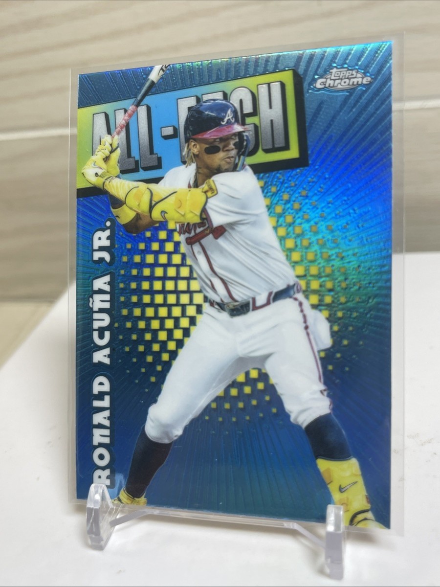 BUYEE公式アカウント　topps chrome トレカ ⚾️ 2025 Topps Chrome #CAE-8 All-Etch Insert - Ronald Acuna Jr