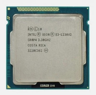 Intel Xeon E3-1230V2 quad-core SR0P4 3.3GHz LGA1155 CPU processor E3-1230V2