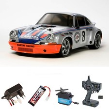 Tamiya Porsche 911 Carrera RSR TT-02 2,4GHz Komplettset - 58571SET
