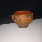Vintage Roseville Pottery Bowl Bushberry Pattern 6573 USA Autumn Leaf READ