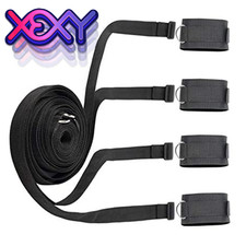 Bed Bondage Restraint BDSM Kit cuffs Xexy Adult Sex Toys