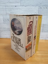 Taylor Caldwell box Set Of 3. Captains And The King, Bright Flows The River & Ce