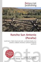 Rancho San Antonio (Peralta) Lambert M. Surhone (U. A.) Taschenbuch Englisch