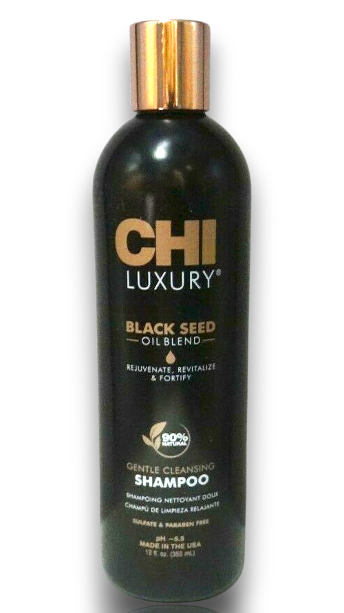 Роскошный нежный очищающий шампунь с маслом черного тмина от CHI for Unisex - 12 унций шампуня