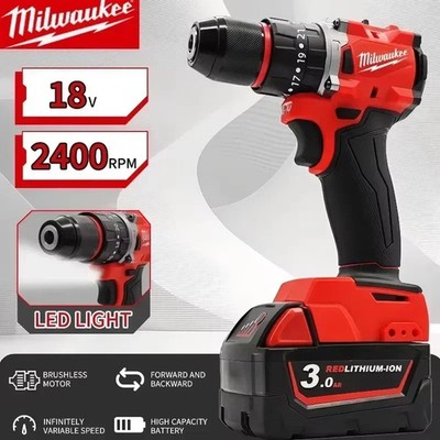 Milwaukee Small Electric Drill 150N.m brushless Cordless Impact Drill of...