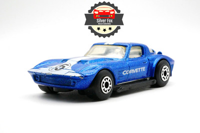1967 CHEVROLET CORVETTE GRAND SPORT BLUE 1:64 SCALE DIECAST COLLECTOR MODEL CAR