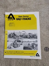 Vintage 1960's ARPS Tire Traction BROCHURE Allis Chalmers Tractor Oliver IH IHC