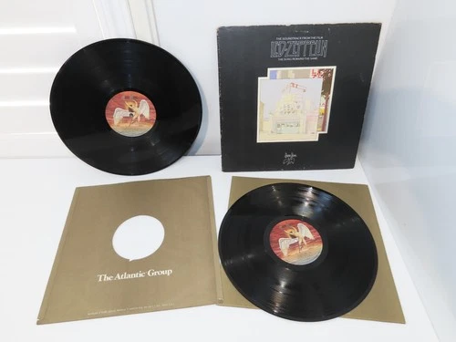 Film Soundtrack Led Zeppelin Music Vinyl Record Album SS-2-201 Swan Song