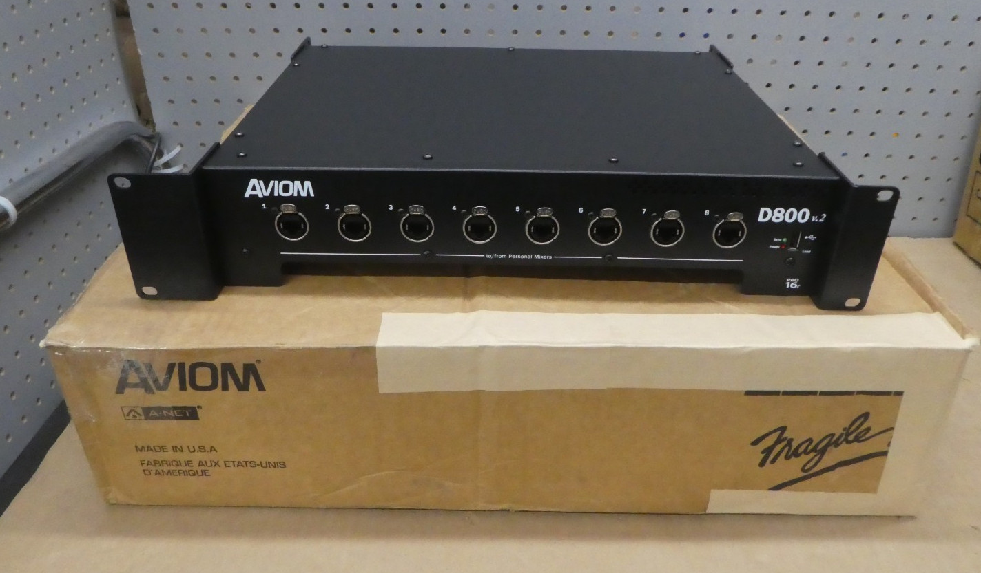Aviom D800-Dante V.2 A-Net Distributor