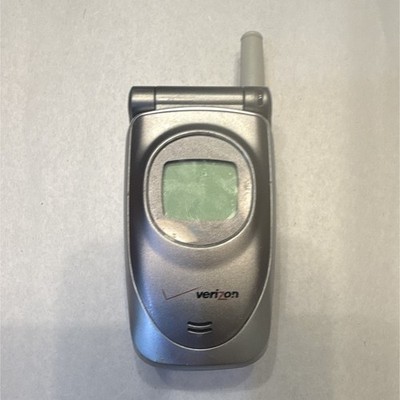 LG VX4400 Silver Verizon CDMA Flip Phone 3G VGA Camera 1.5MB Used