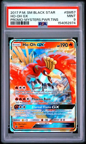 Ho-Oh-GX graded PSA 9 for sale on eBay