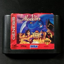 Disney's Aladdin Sega Genesis Game Only NTSC-U/C Tested