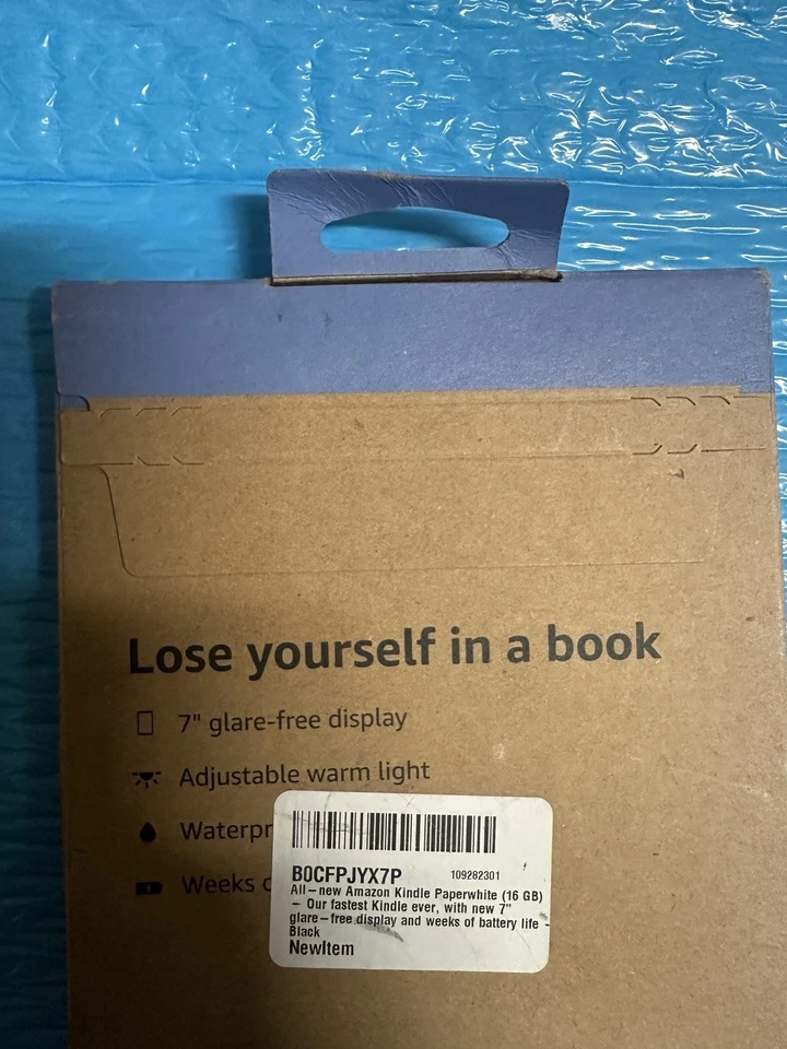 Solo Wi-Fi Amazon Kindle Paperwhite 12ª generación 16 GB negro/envío gratuito. Foto 4 de 4