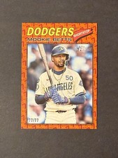 2026 Topps Heritage Mookie Betts Color Of The Year SP 77/77 Bookend