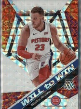 2019-20 Panini Mosaic #5 Will to Win Mosaic Blake Griffin Detroit Pistons