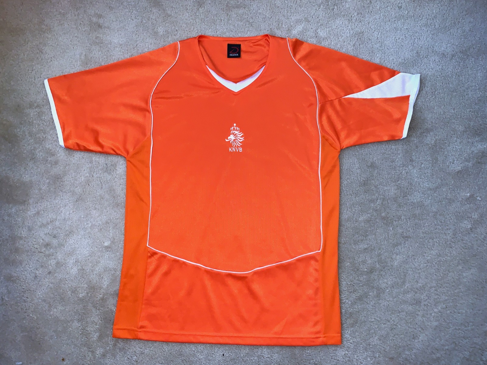 Vintage Diama 2000's Netherland Home Jersey Football Soccer Mens Medium
