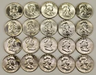 1959 Franklin Half Dollar 50c UNC Roll - 20 Coins Uncirculated
