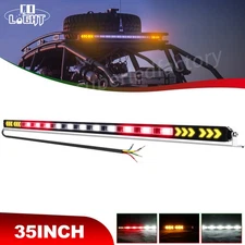 32"inch Rear Strobe LED Chase Light Bar Strobe For ATV UTV Polaris RZR Can am X3