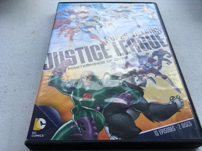 Super-Villains Justice League Masterminds Of Crime