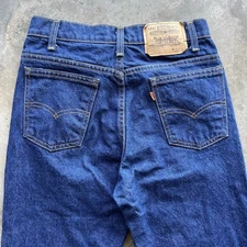 VTG 80s Levi’s 517 Orange Tab Dark Wash Denim Jeans 27 X 30