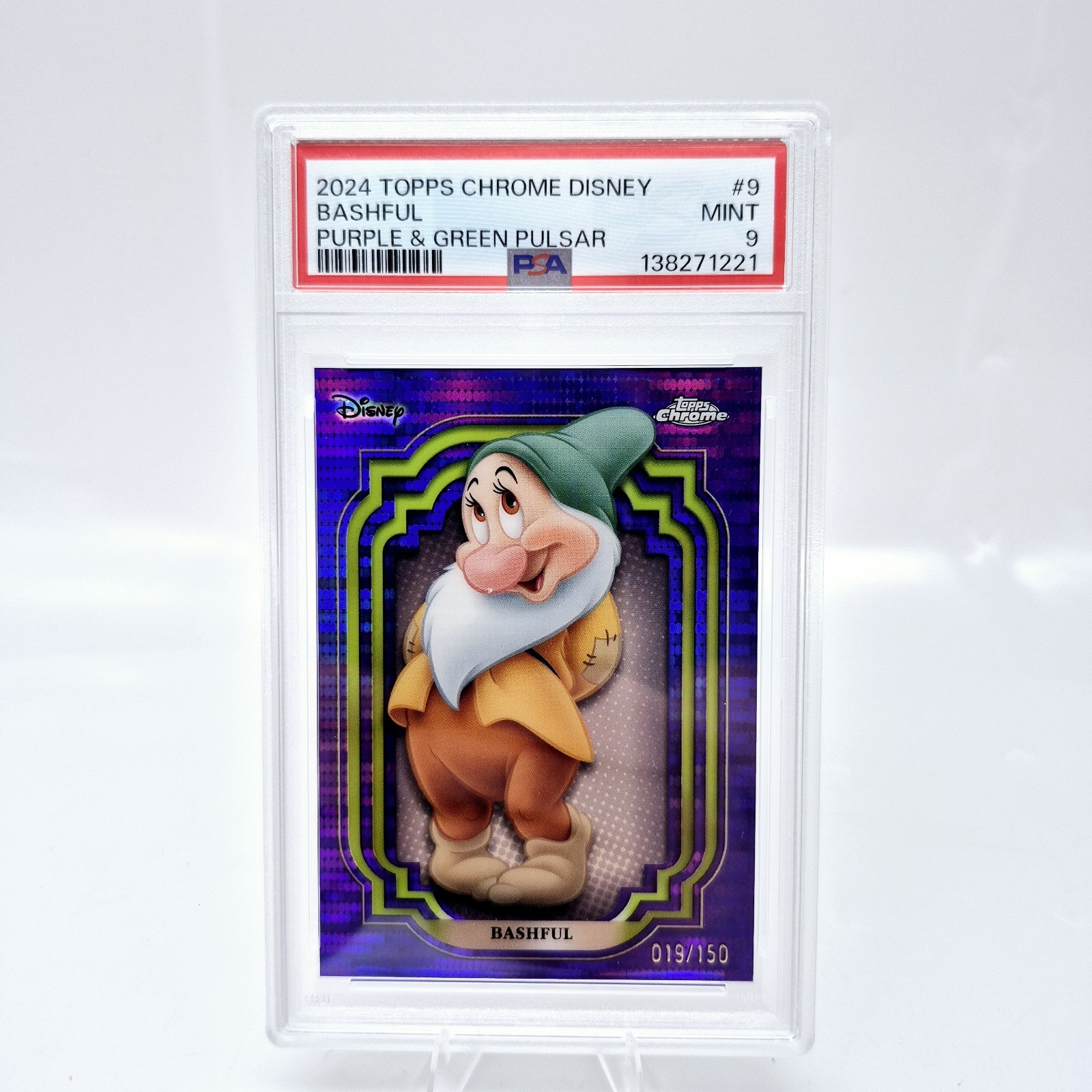 2024 Topps Topps Chrome Purple #9 Bashful Snow front