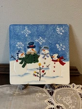 Snowman Trivet Wall Hanging