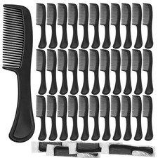 100 Pack Individually Wrapped Plastic Combs for Travel Shelter Hotel Charity