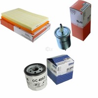 Mahle / Knecht Kraftstofffilter KL 83 Luftfilter LX 614 ÖLfilter OC 405/3